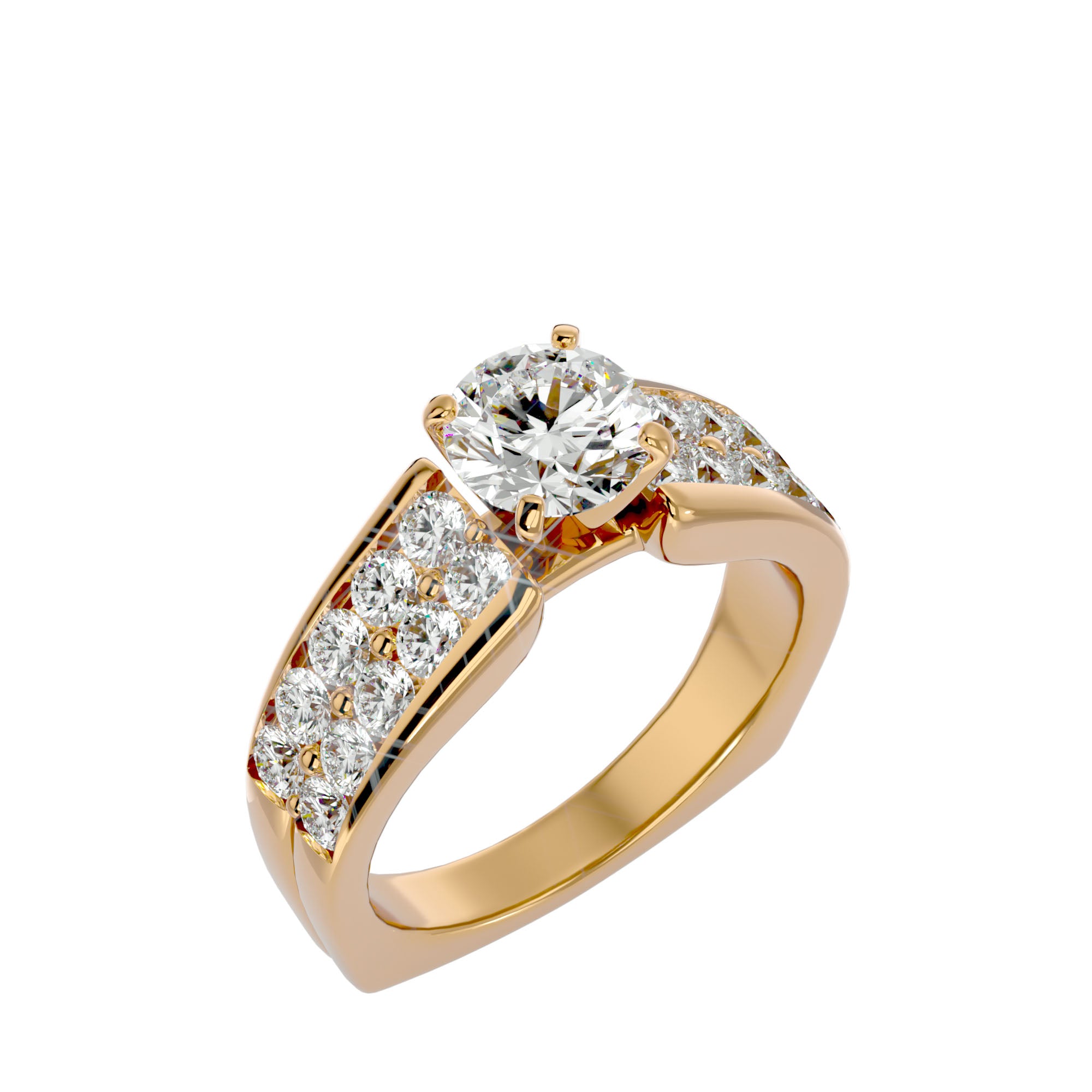 HOH Faith Diamond Solitaire Ring