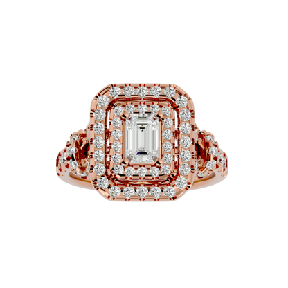 HOH Frederick Diamond Halo Ring