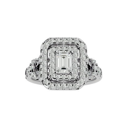 HOH Frederick Diamond Halo Ring