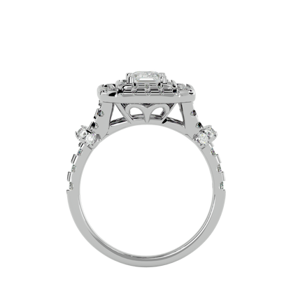 HOH Frederick Diamond Halo Ring