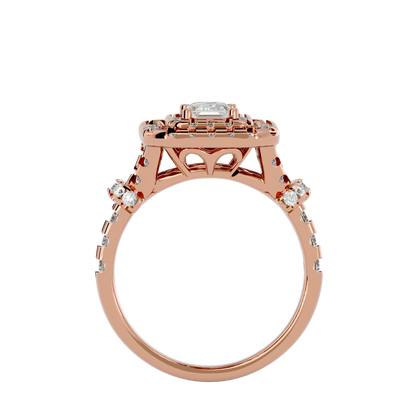 HOH Frederick Diamond Halo Ring