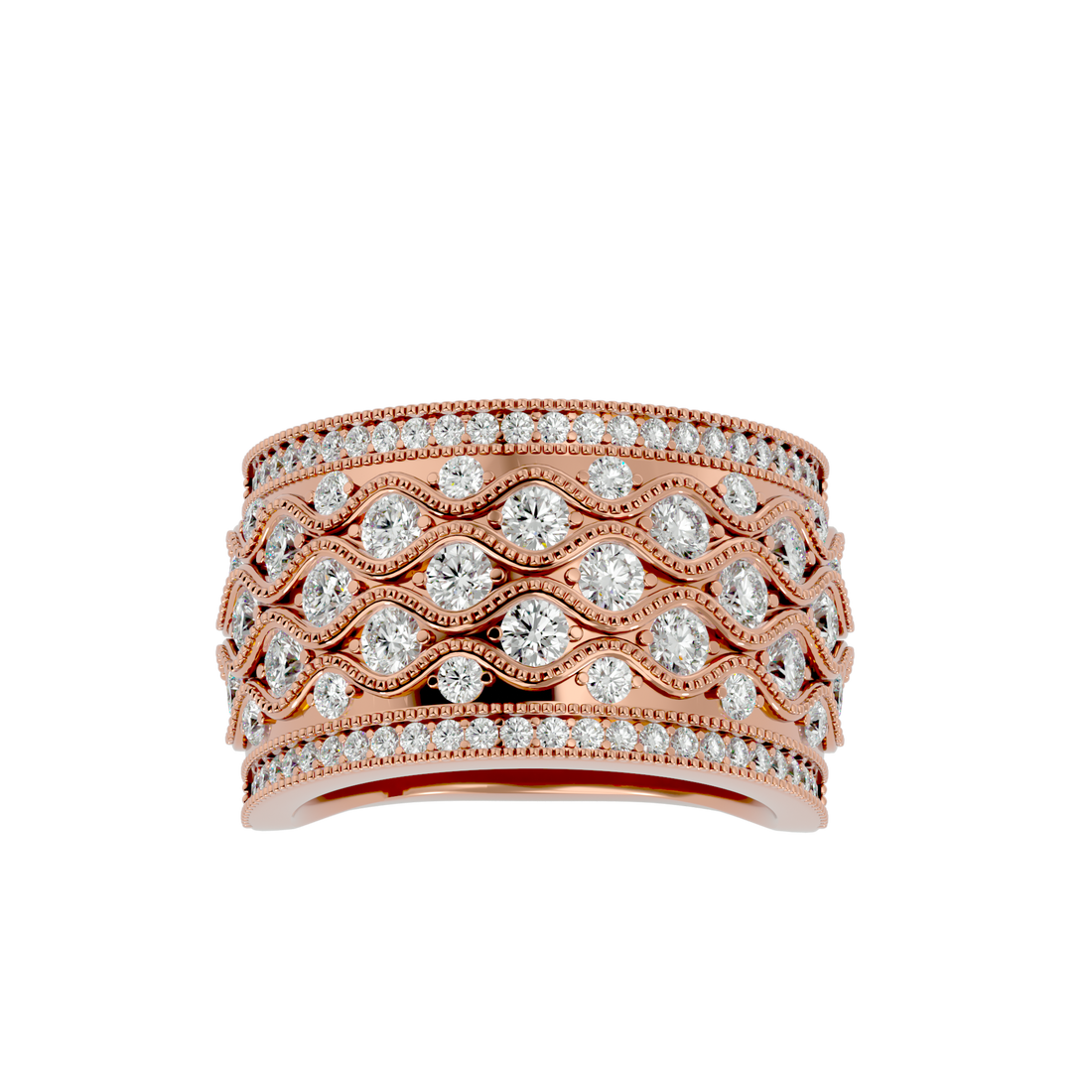 HOH Frances Diamond Wedding Bands