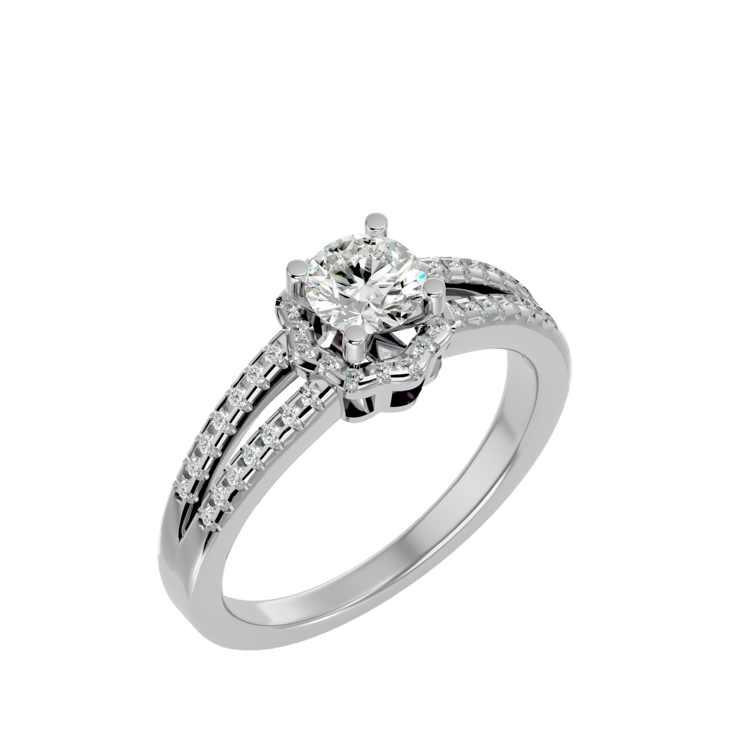HOH Gerald Diamond Halo Ring