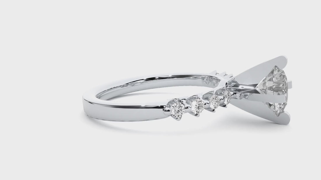 HOH Octavius Diamond Solitaire Ring