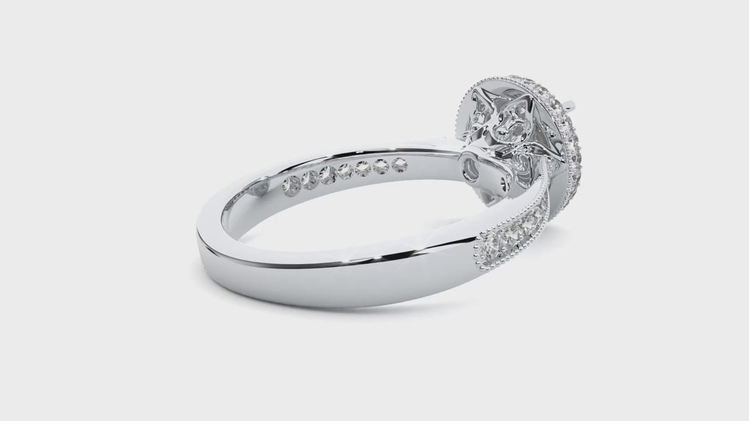 HOH Delilah Diamond Halo Ring