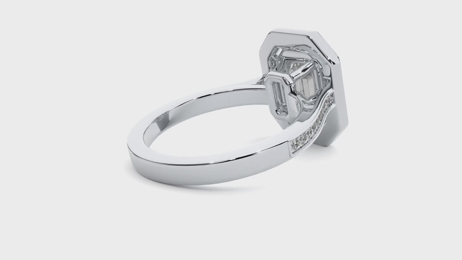 HOH Antoinette Diamond Halo Ring