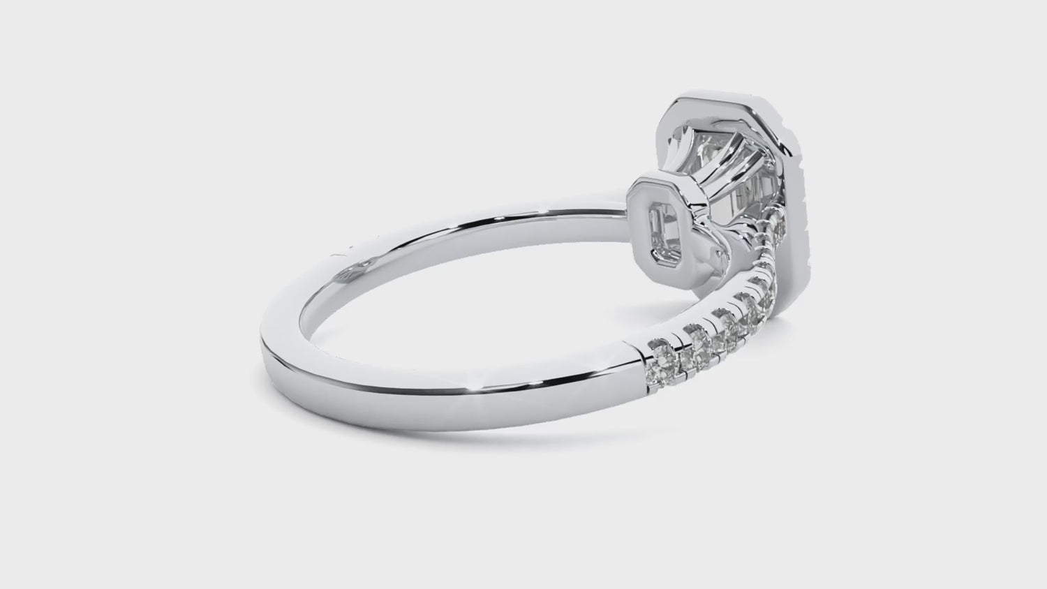HOH Annabelle Diamond Halo Ring