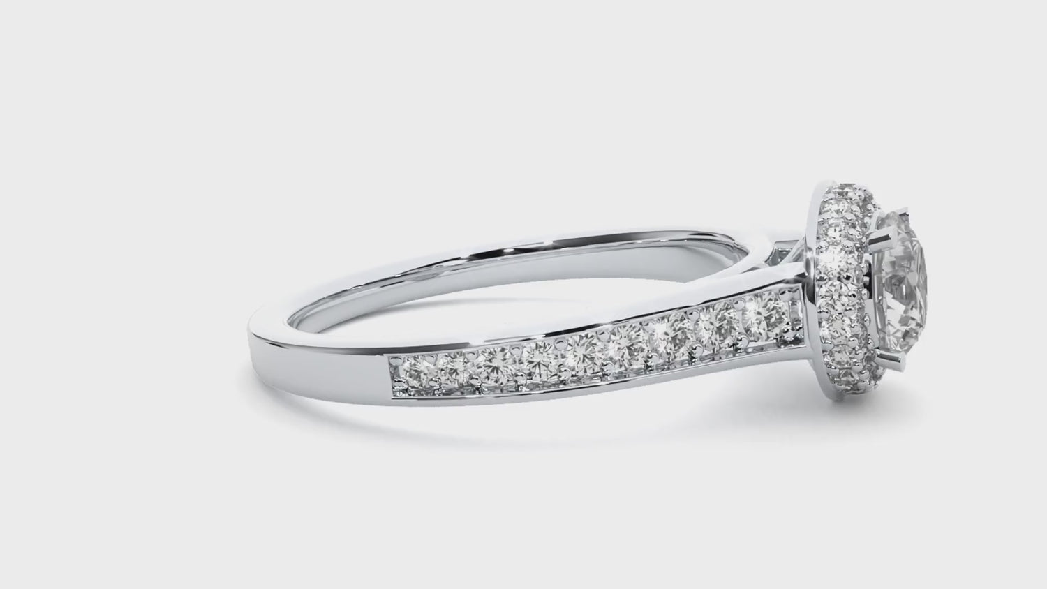 HOH Jemima Diamond Halo Ring