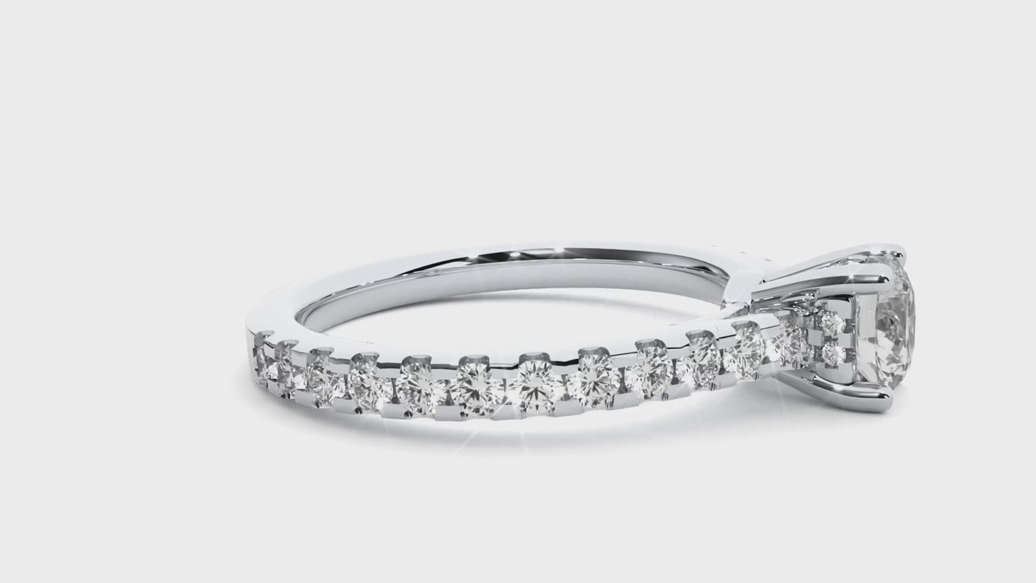 HOH Demi Diamond Solitaire Ring