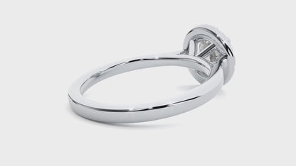HOH Coretta Diamond Halo Ring